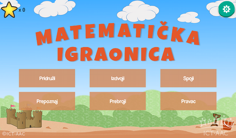 ICT-AAC Mathematical Playground