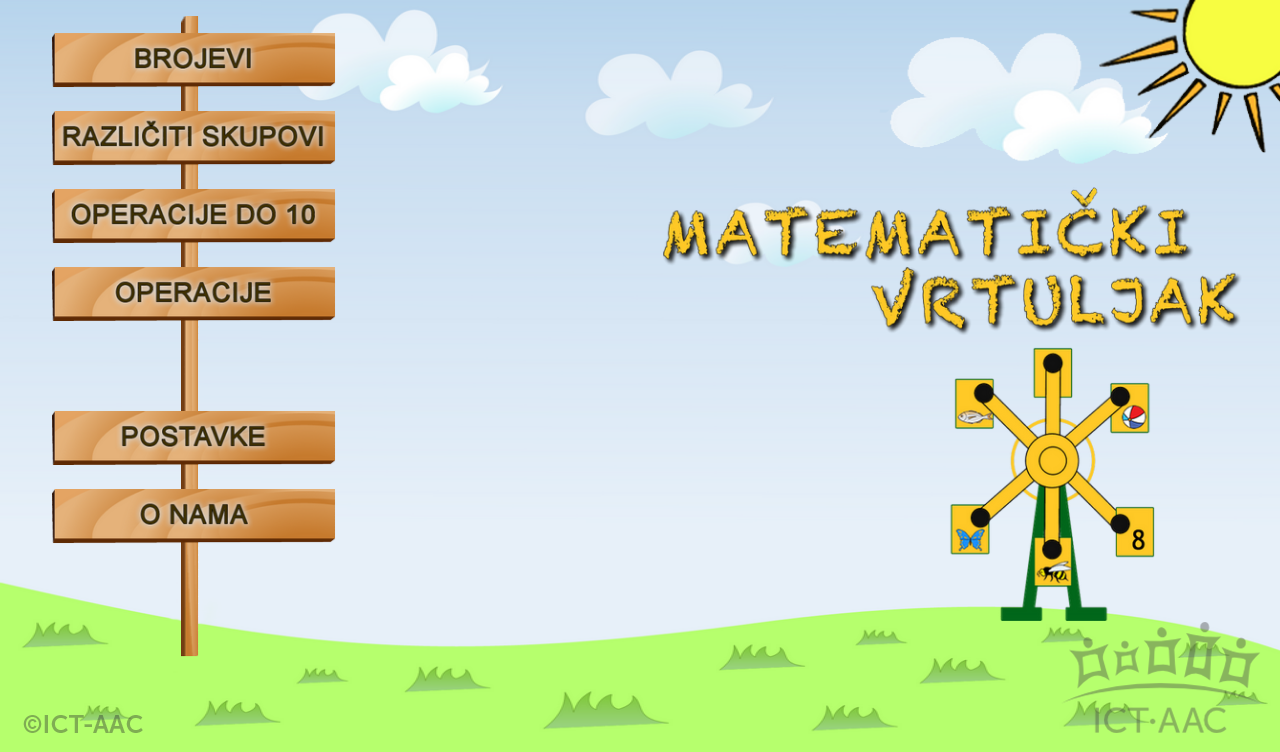 ICT-AAC Mathematical Carousel