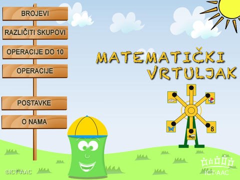 ICT-AAC Matematički vrtuljak