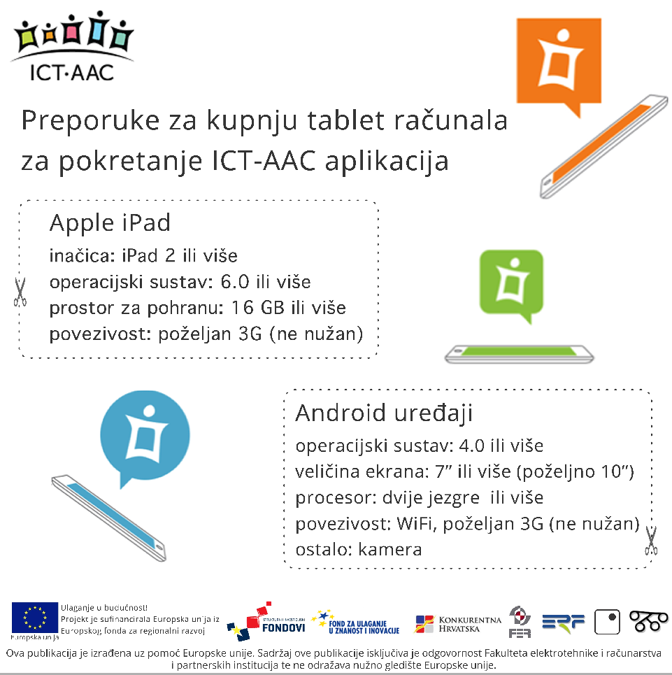 Savjeti za kupnju tablet računala za AAC aplikacije